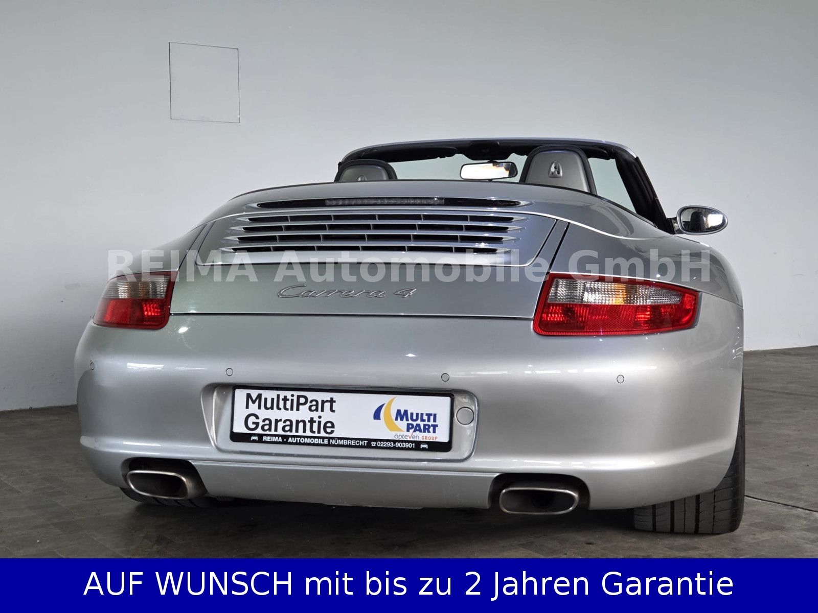 Fahrzeugabbildung Porsche 997 Carrera 4 Cabrio, Porsche Scheckheft