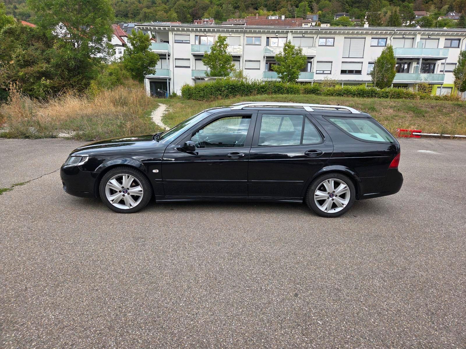 Saab 9-5 2008 — rear view
