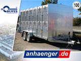 Blyss Kleinvieh Transportanhänger 366x180x186cm 3000zG - Blyss LKWs