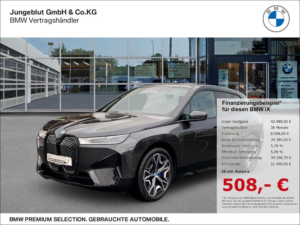 BMW iX xDrive40 Glasdach/AHK/HarmanKardon/LiveCockpi