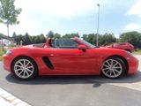 Porsche 718 Cabrio Boxster Leder Navi Automatik Klimaaut - Porsche Boxster: Rot