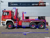 MAN 33.372 6x6 - 14TM Kraan, Crane, Kran - Haakarm,