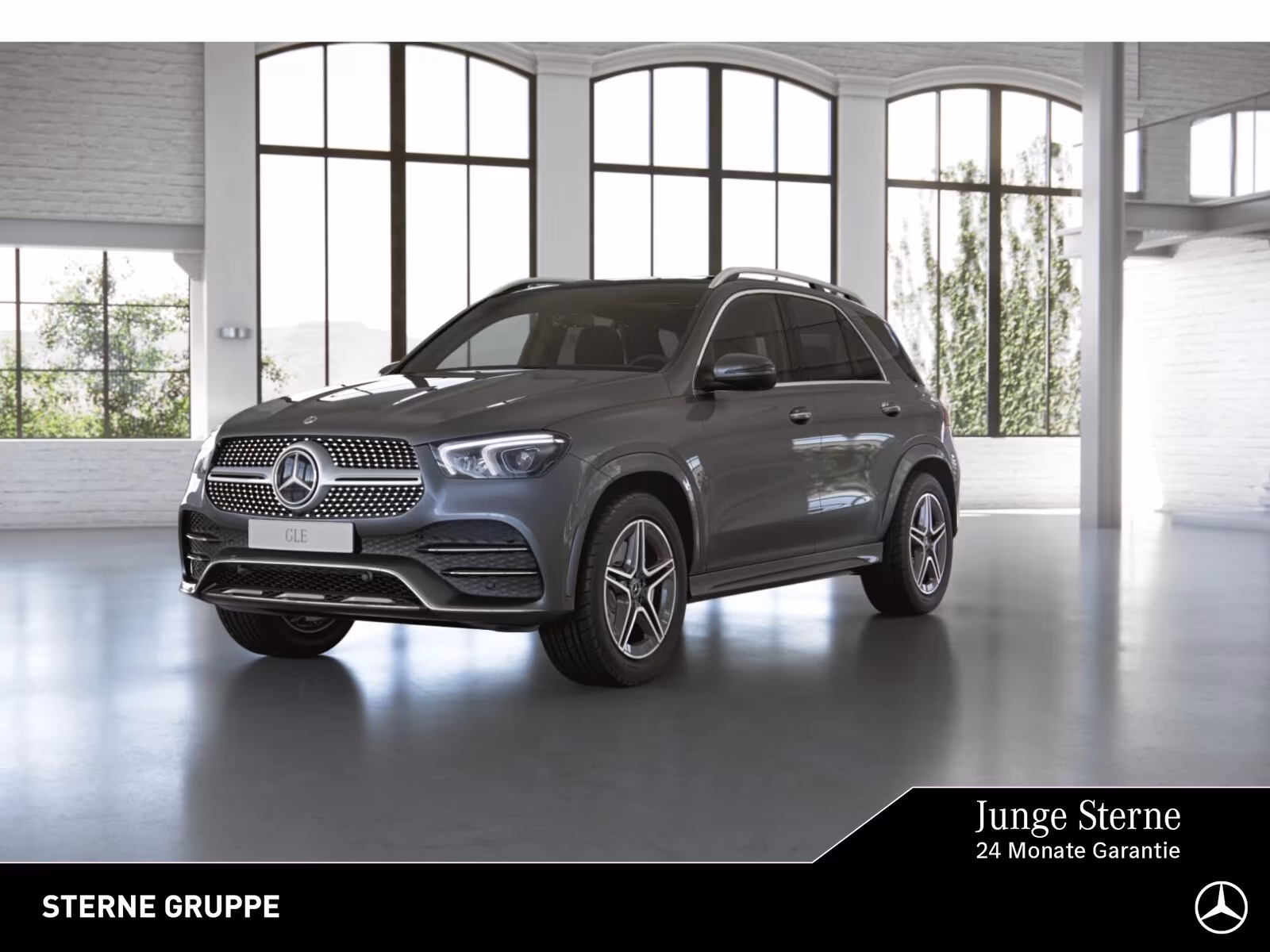 Mercedes-Benz GLE 350 de 4M AMG 20″ AHK Pano Dist 360° Burme