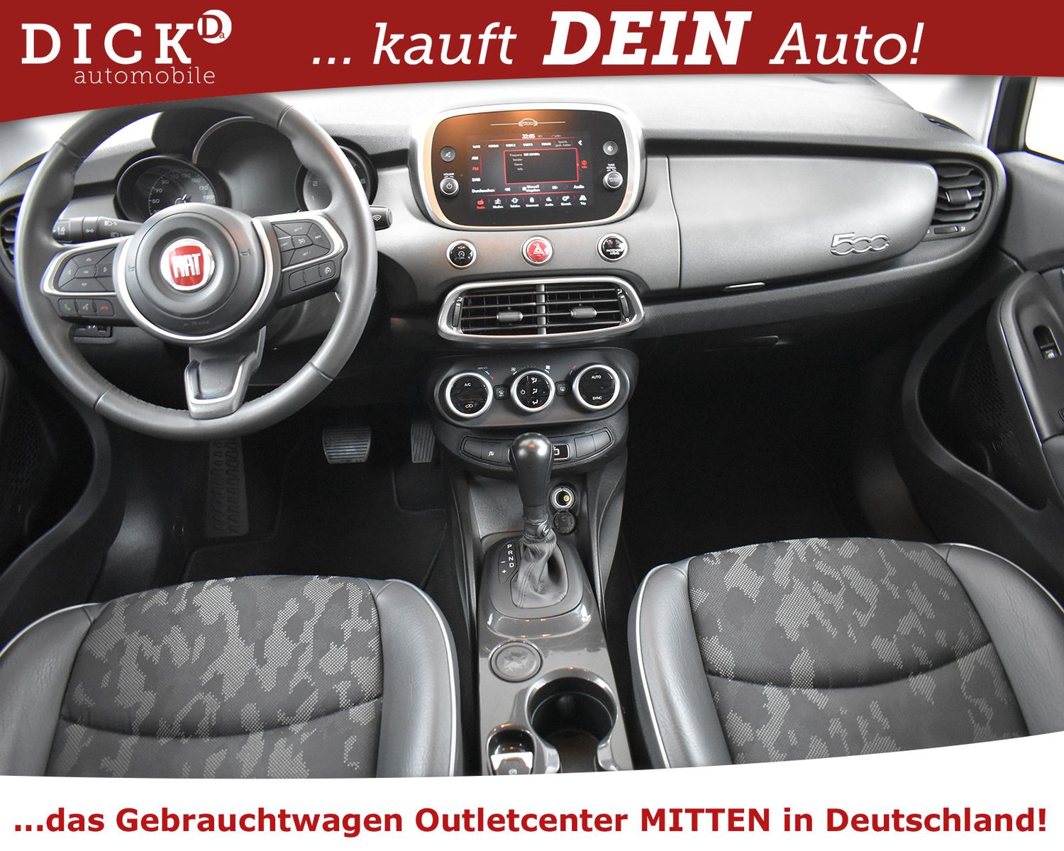 FIAT 500X 1.3 Cross Aut. LEDER+PDC+MFL+TEMP+APPLE+DAB - Image 12