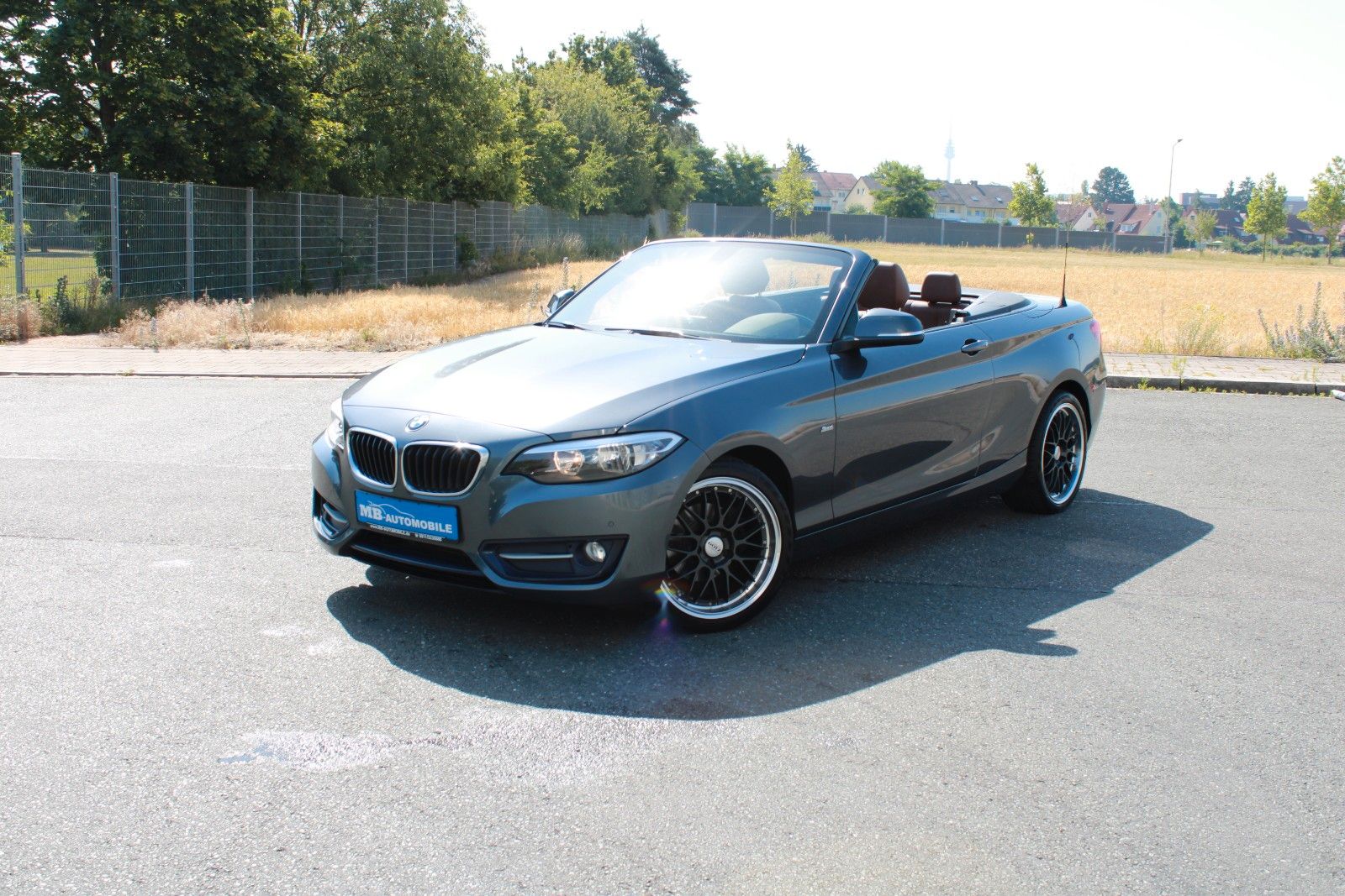 BMW 218d Cabrio Sport Line Navi Leder Klima Tempomat