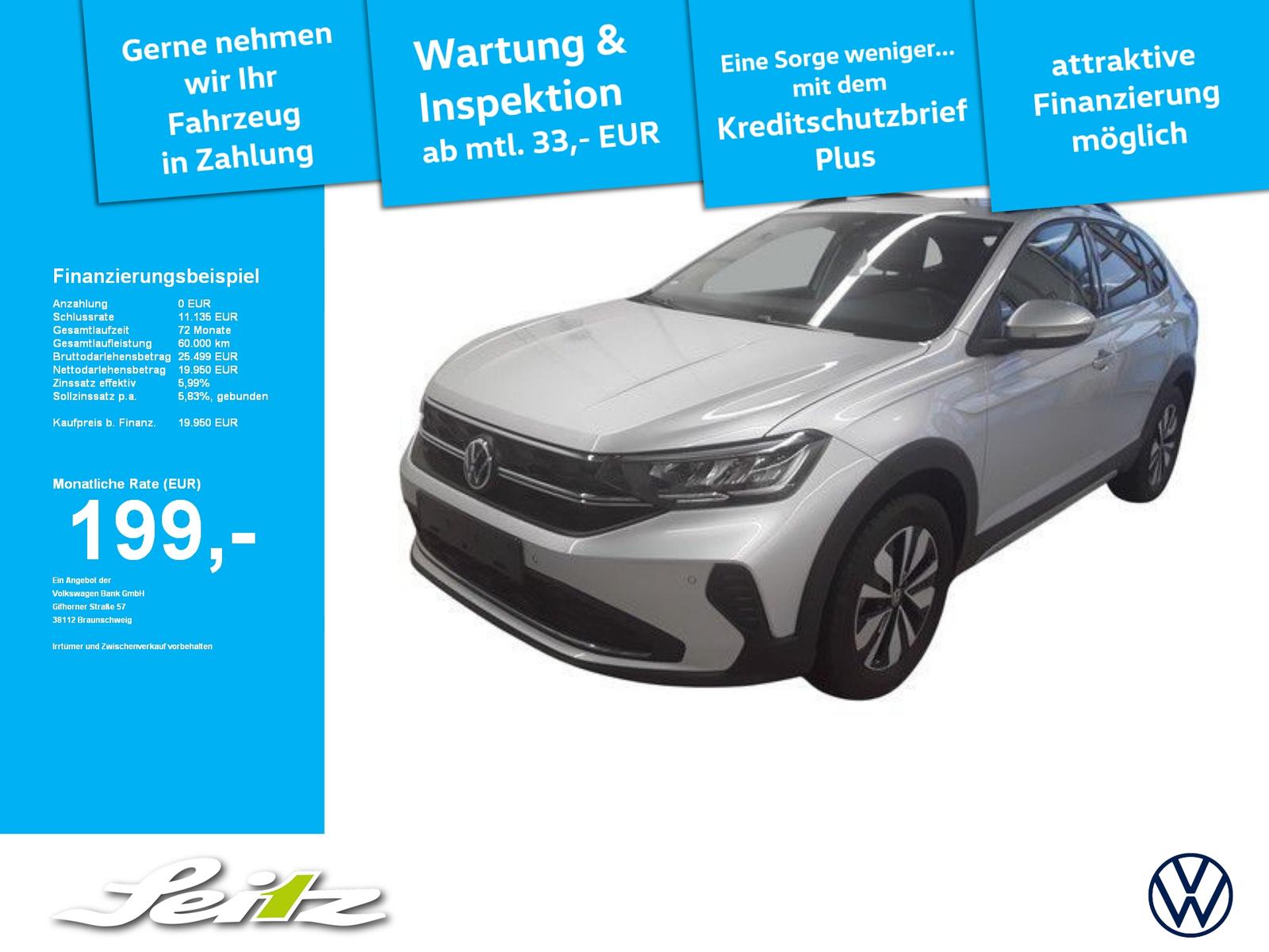 Volkswagen Taigo 1.0 TSI Move *LED*NAVI*PARKSENSOR*