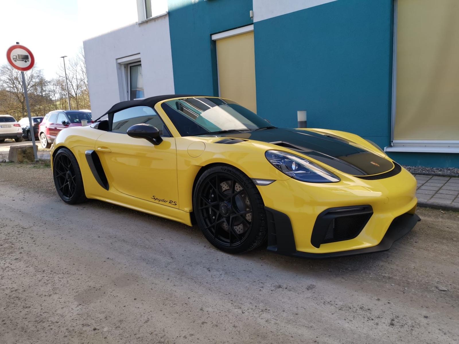 Porsche Boxster 718 Spyder RS /LIFT/WEISSACH/CARBON/KAMERA/BOSE/