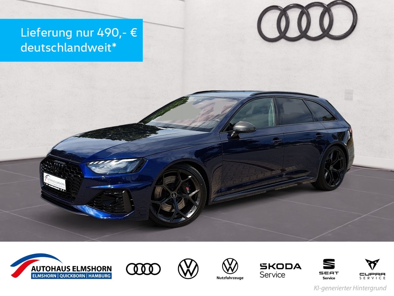 Audi RS 4 Avant quattro tiptr. RS COMP CARBON 20" MAT