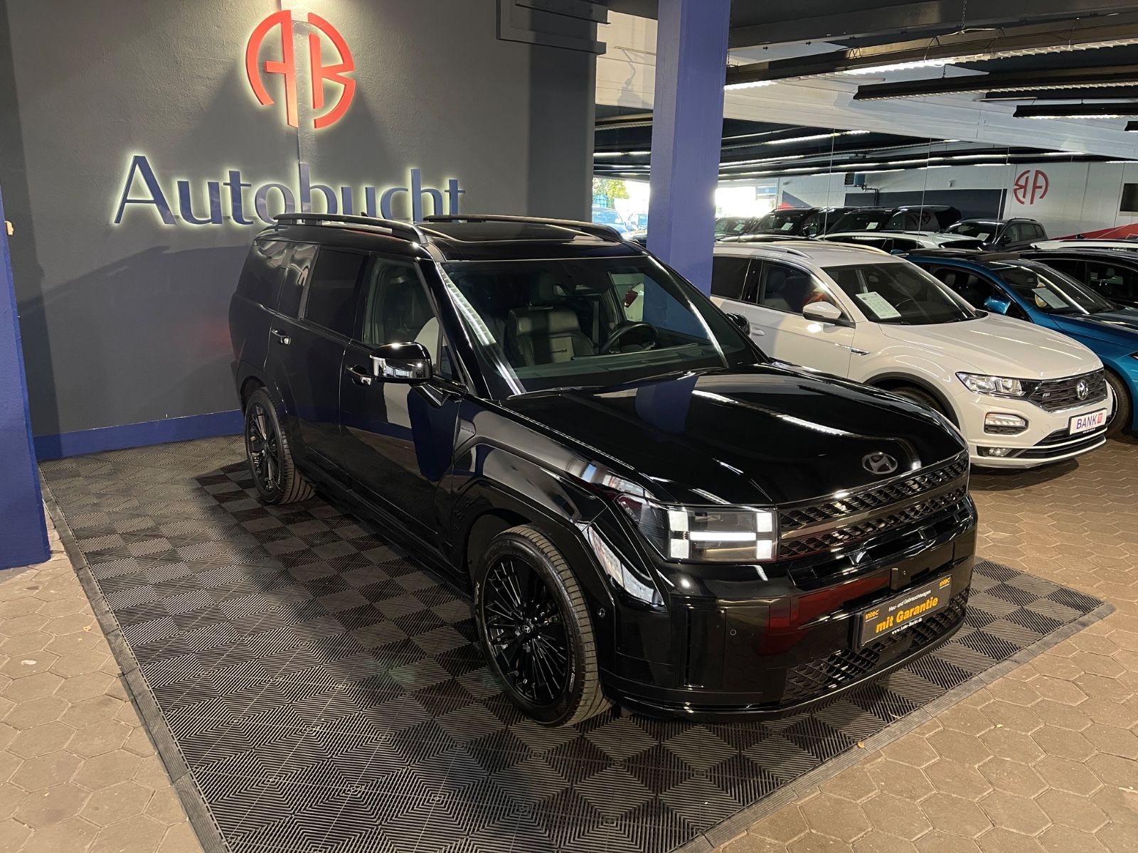Hyundai Santa Fe Hybrid 4WD Blackline / 7 SITZER imagem 3