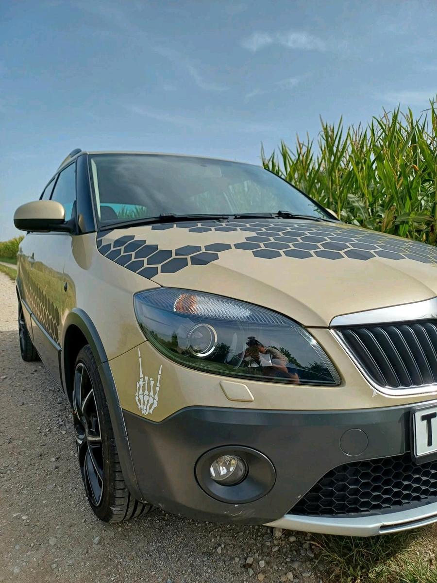Skoda Fabia 2011 — rear view
