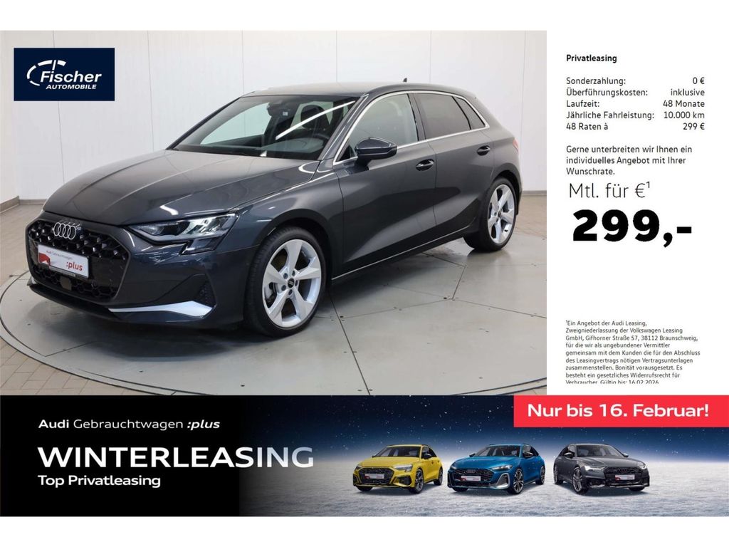 A3 Sportback 35 TFSI Advanced AHK/18''/NAV