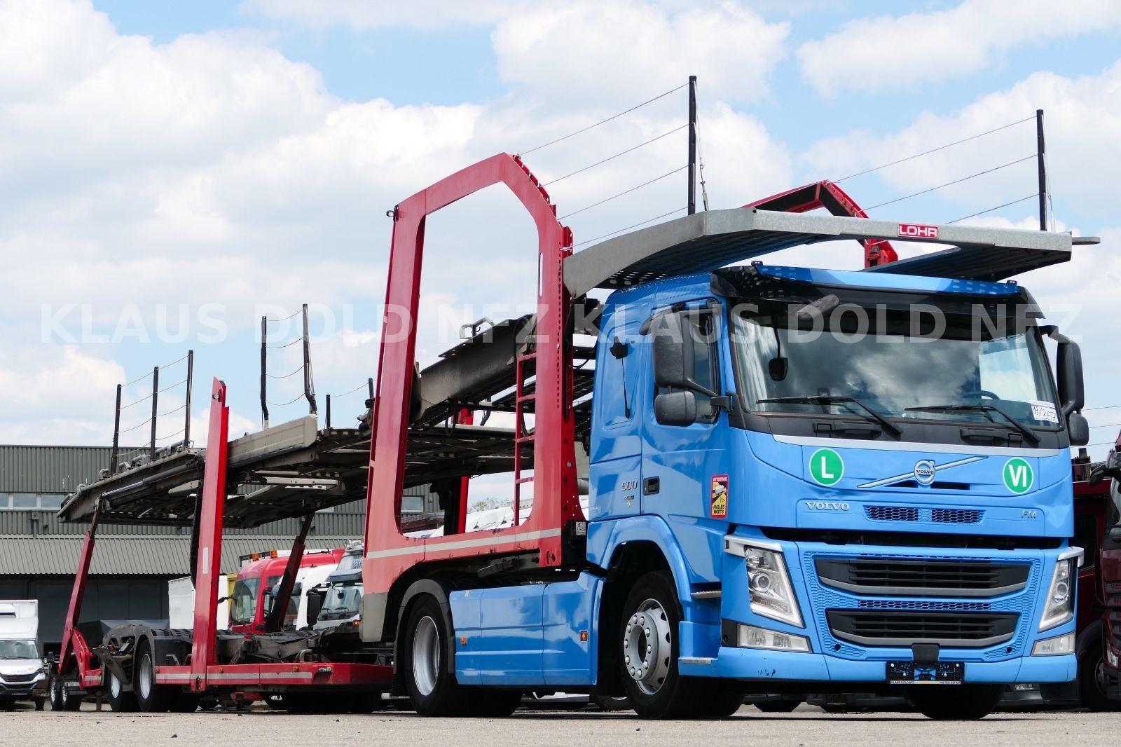 Volvo FM 500 Autotransporter Lohr 2-Tanks Euro 6