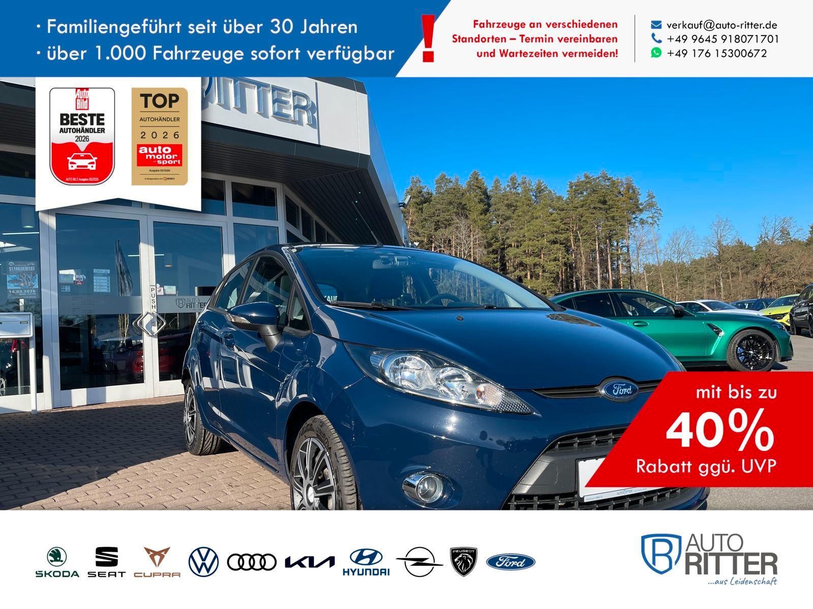 Ford Fiesta 1.25 Trend SHZ+Bluetooth+Klima+USB+Reg...