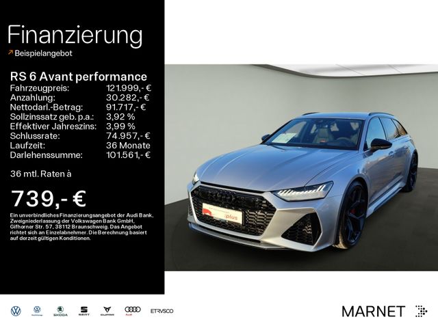 Audi RS 6 Avant performance quattro*Navi*Matrix*PDC*H