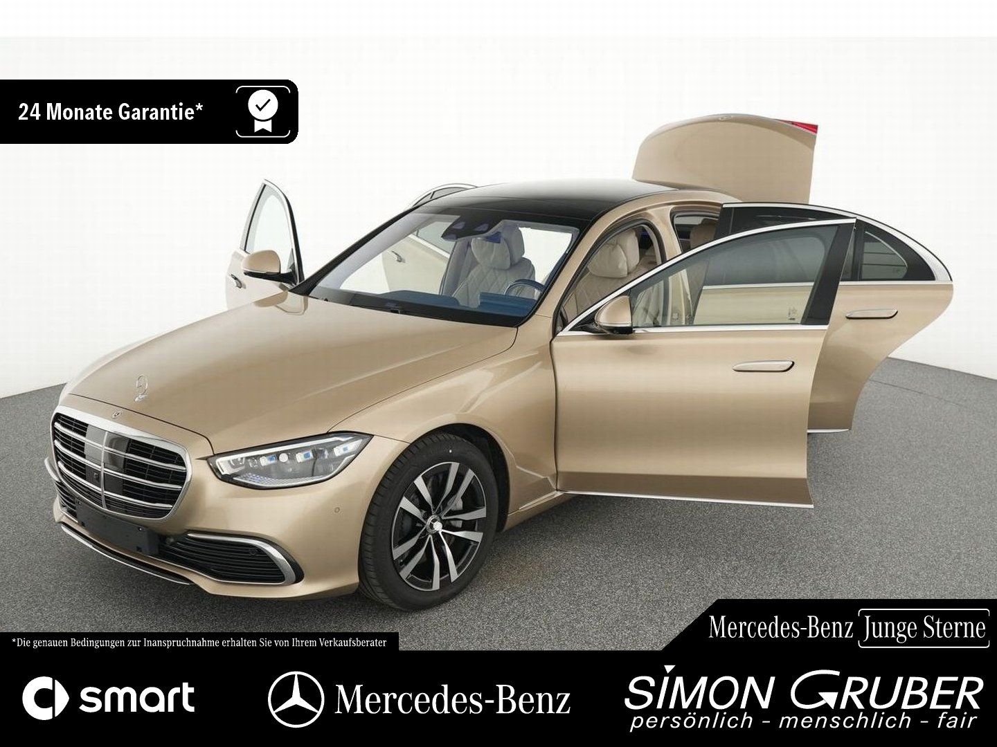 Fahrzeugabbildung Mercedes-Benz S 350 d Manufaktur Nappa Chauffeur Pano HAL