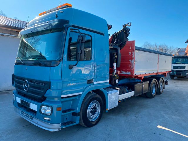 Mercedes-Benz ACTROS 2544 EUR 5 FASSI 260XP MIT FUNK + KIPPER