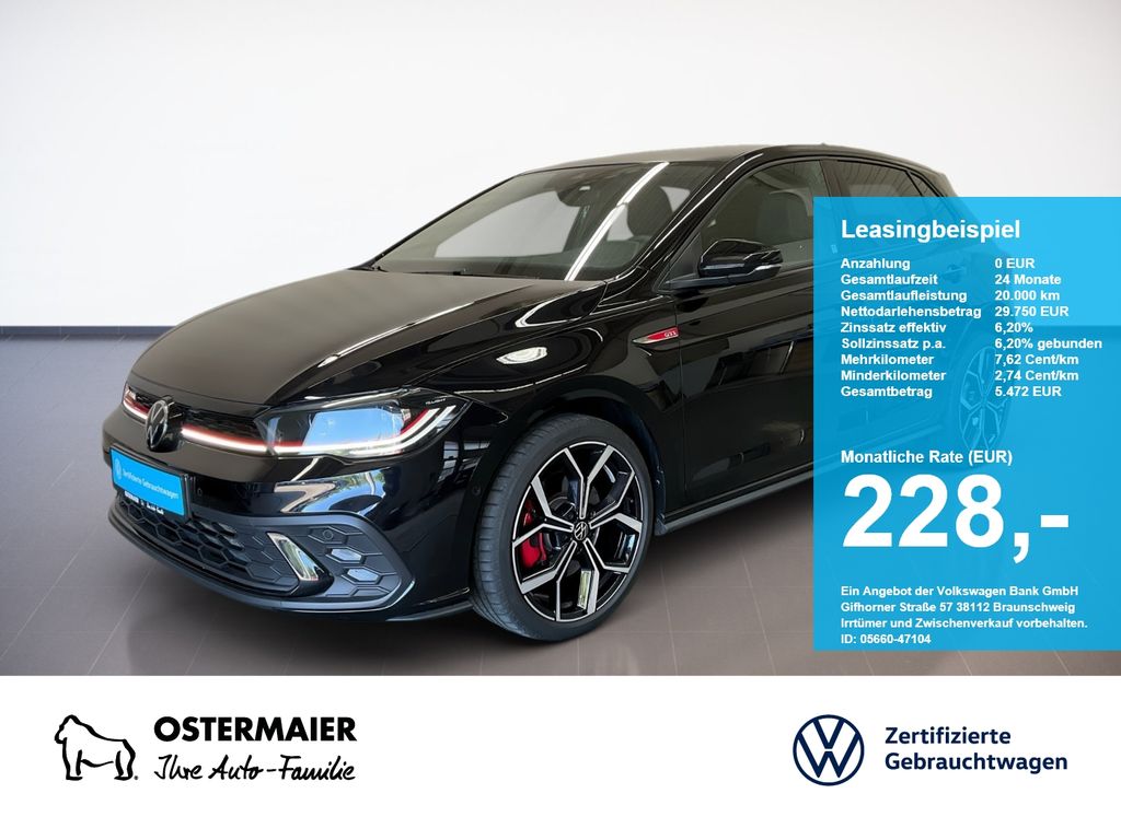 Volkswagen Polo GTI 207PS NP.46 LEDER.PANO.NAVIP.KAMERA.5JG
