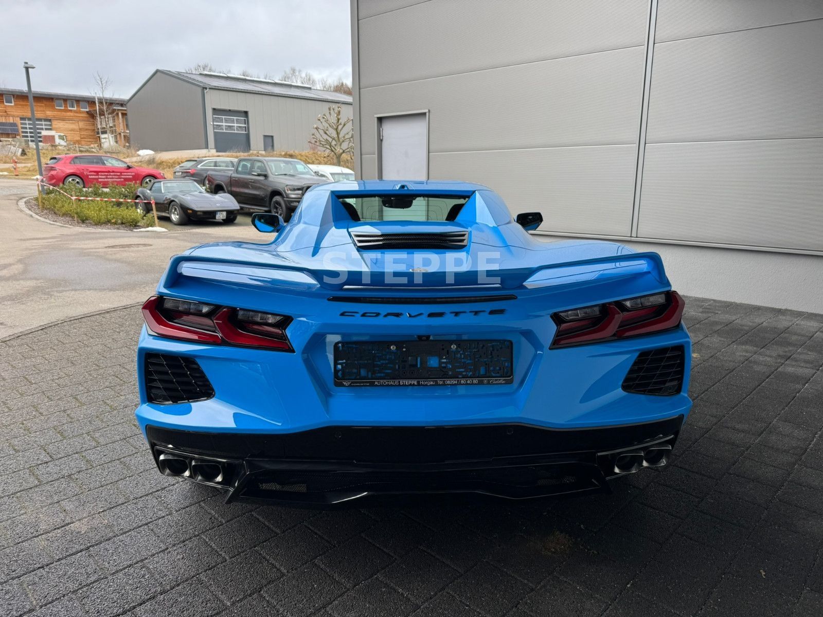 Corvette C8 Stingray Convertible 3LT Europamodell STEPPE