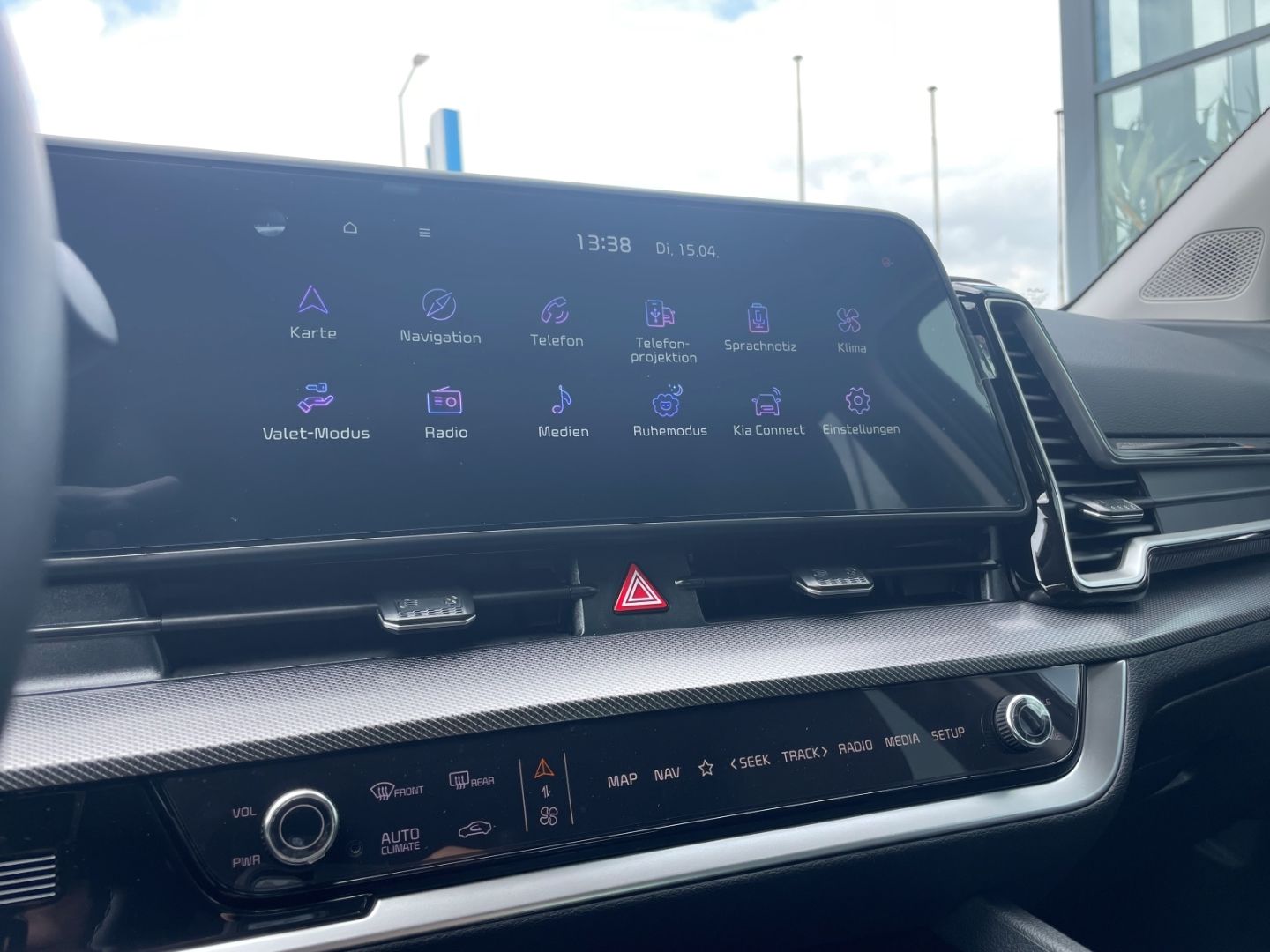Fahrzeugabbildung Kia Sportage Vision MildHybrid LED Verkehrszeichener