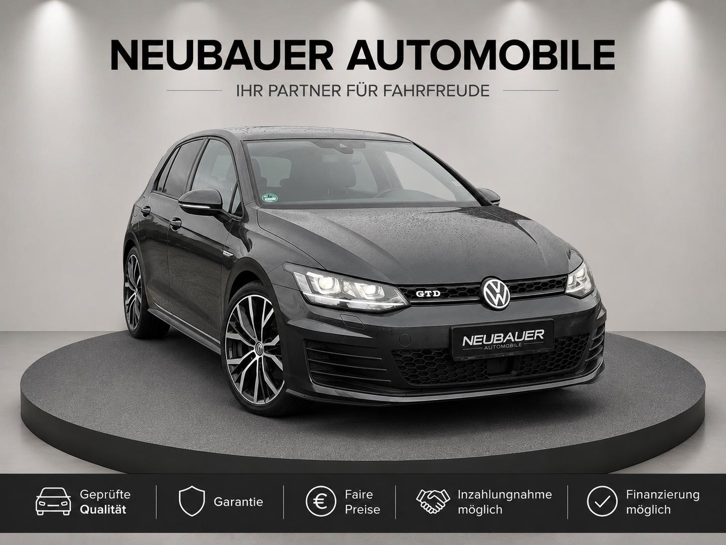 Volkswagen Golf VII Lim. GTD BMT Autom. Pano.  TÜV 09/2027