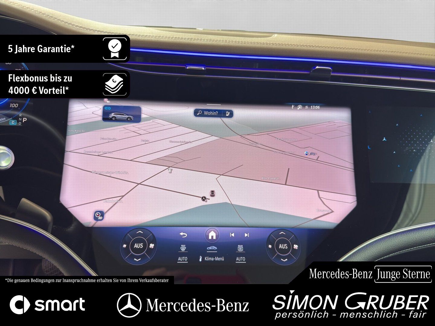 Fahrzeugabbildung Mercedes-Benz EQS 450+ SUV El. Art Premium Hyper 7Sitze Mod 23