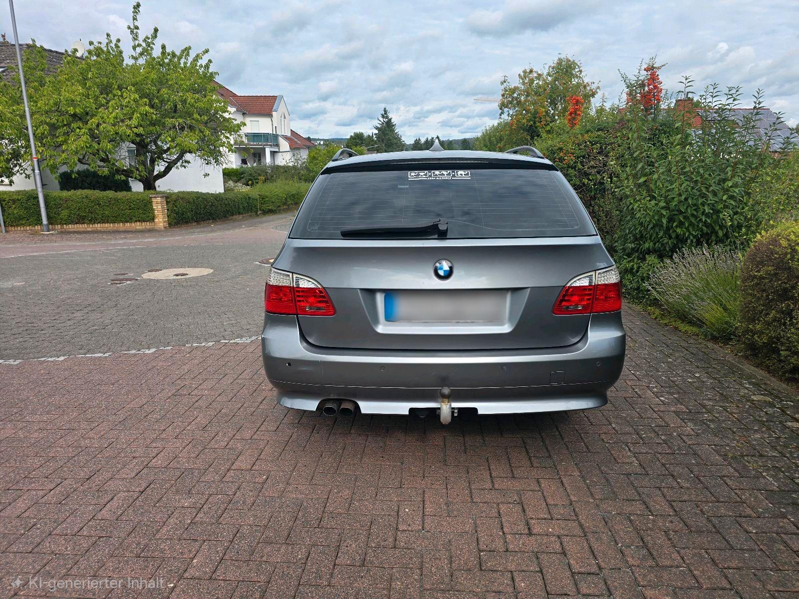 BMW 525 2008 — interior