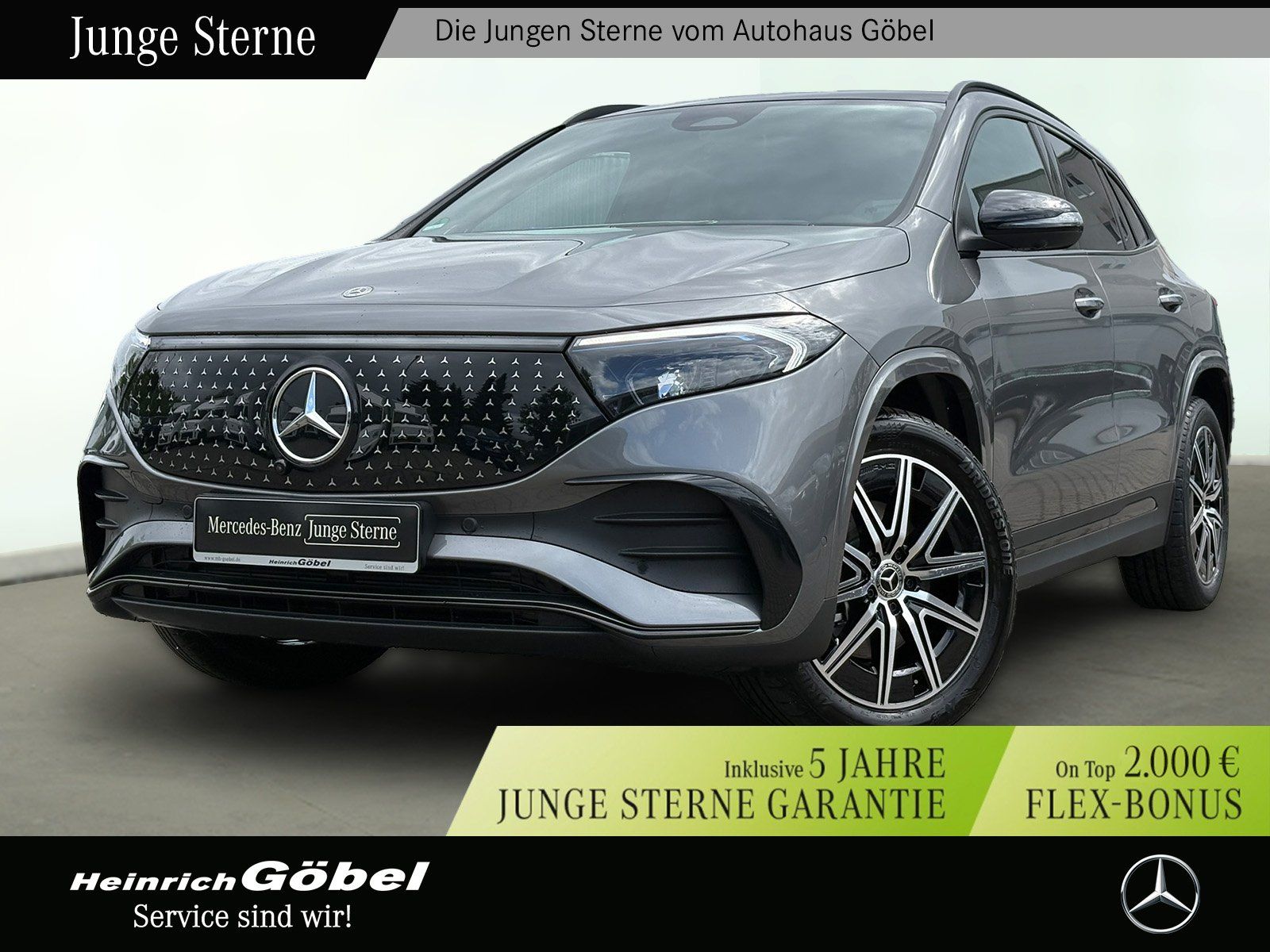Fahrzeugabbildung Mercedes-Benz EQA 350 4M AMG*PANO*360°*BURMESTER*HEAD-UP*TOTWI