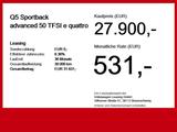 Audi Q5 Sportback advanced 50 TFSI e quattro MATRIX - Audi Q5 Sport mit Hybrid-Antrieb (Benzin/Elektro)