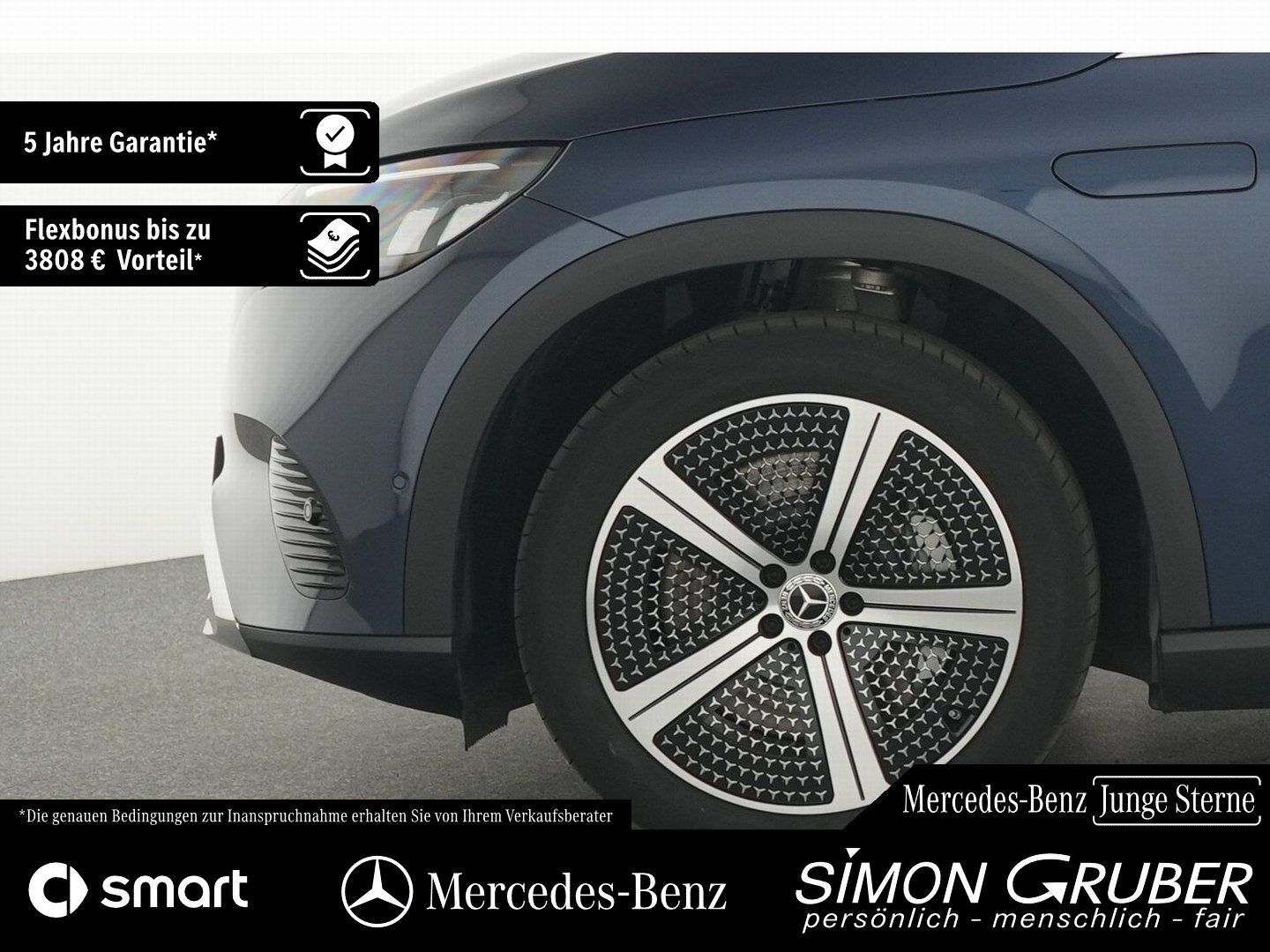 Fahrzeugabbildung Mercedes-Benz EQE 350+ SUV El Art Airmatic Massage Sitzklima