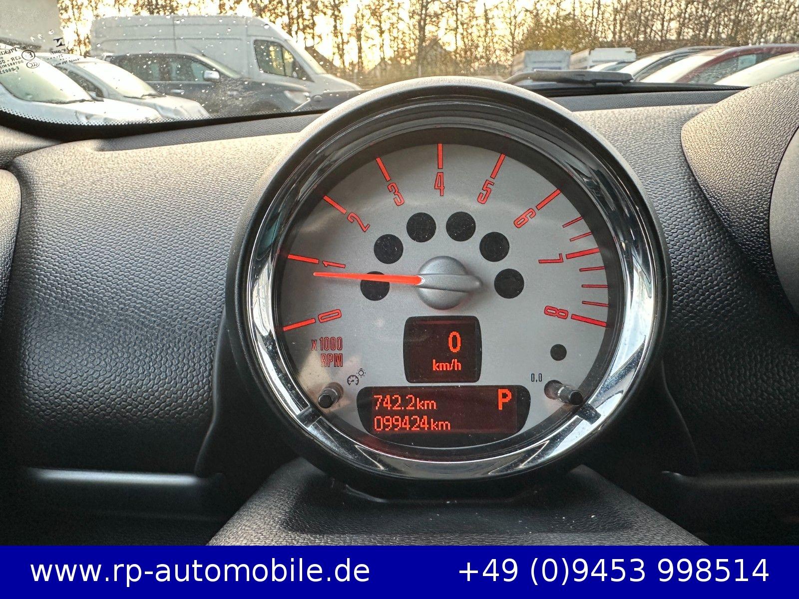 MINI Cooper S Countryman 1.6 4x4 PDC KLIMA SHZ