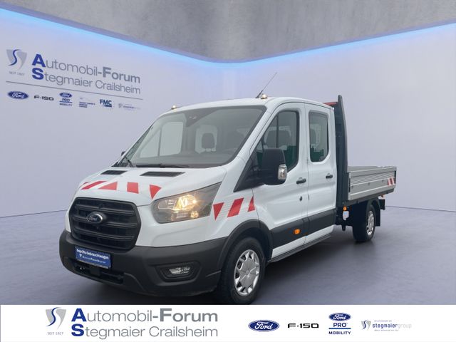 Ford Transit Pritsche DoKa 350 L3 *AHK*KLIMA*BEIFAHRE