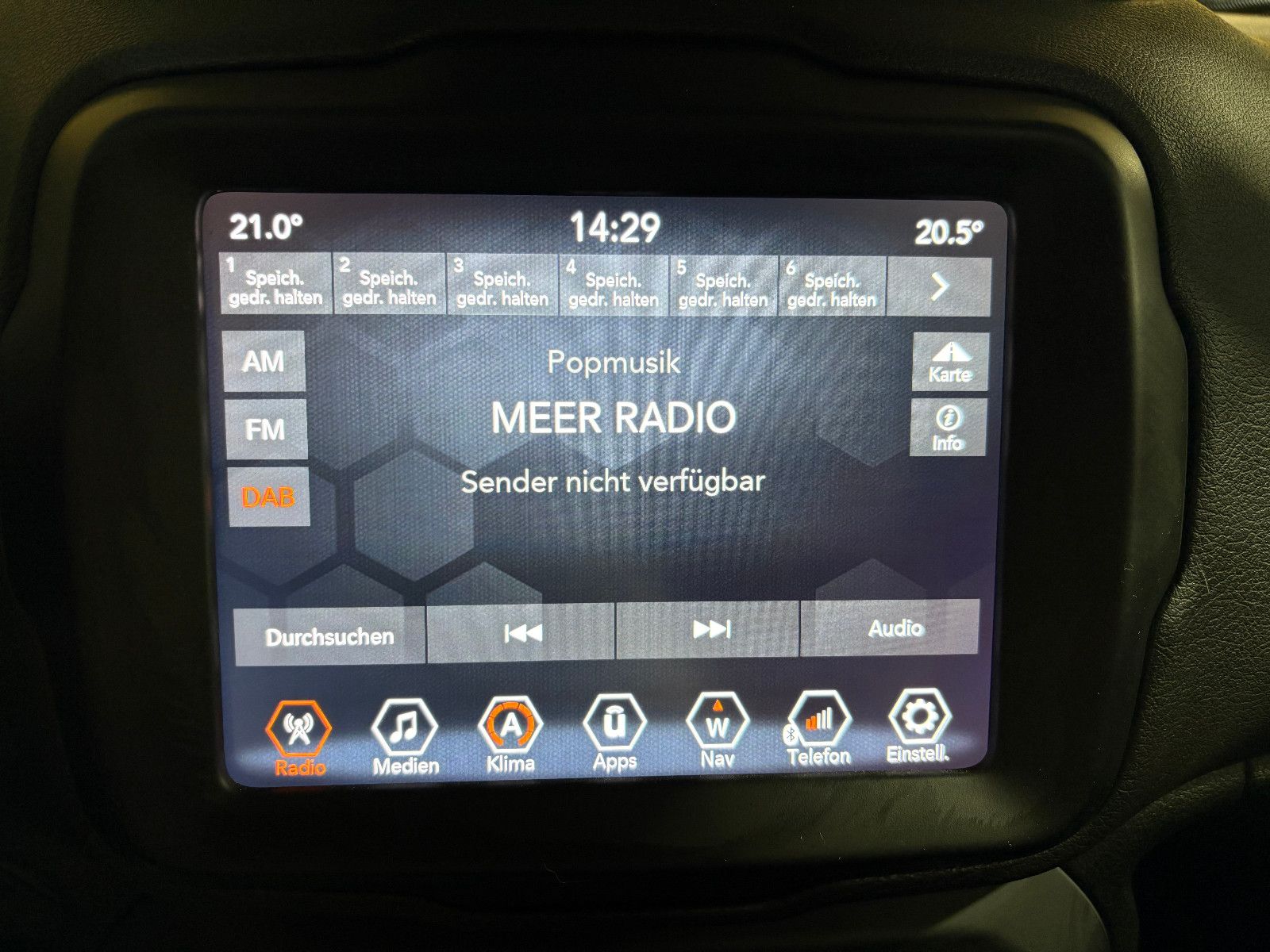 Fahrzeugabbildung Jeep Renegade Longitude Mild-Hybrid FWD/ACC/NAVI/KAM