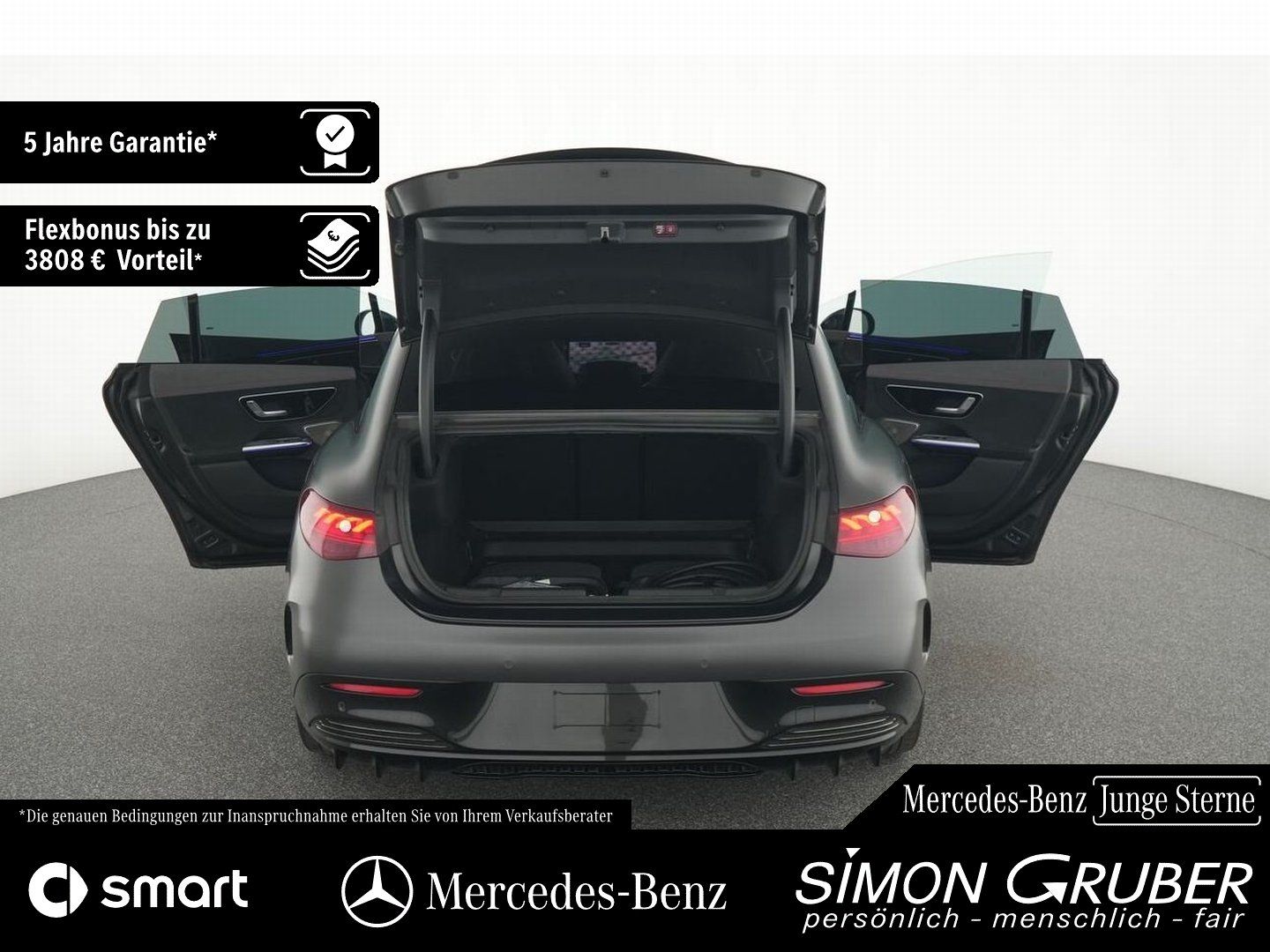 Fahrzeugabbildung Mercedes-Benz EQE 43 4M AMG Pano Hyper Burm Massage Sitzklima