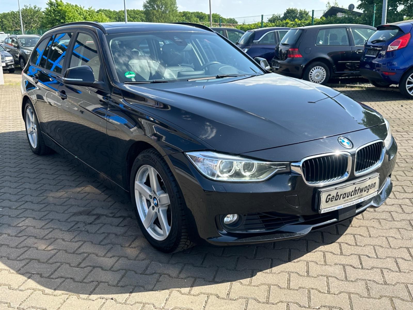BMW 330 Baureihe 3 Touring 330d--AHK-LEDER-Sportfah.