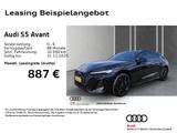 Audi S5 Avant *B&O*AHK*Tech+*HuD* - mit Benzin-Antrieb: Schwarz, Teilleder, Ambiente-Beleuchtung