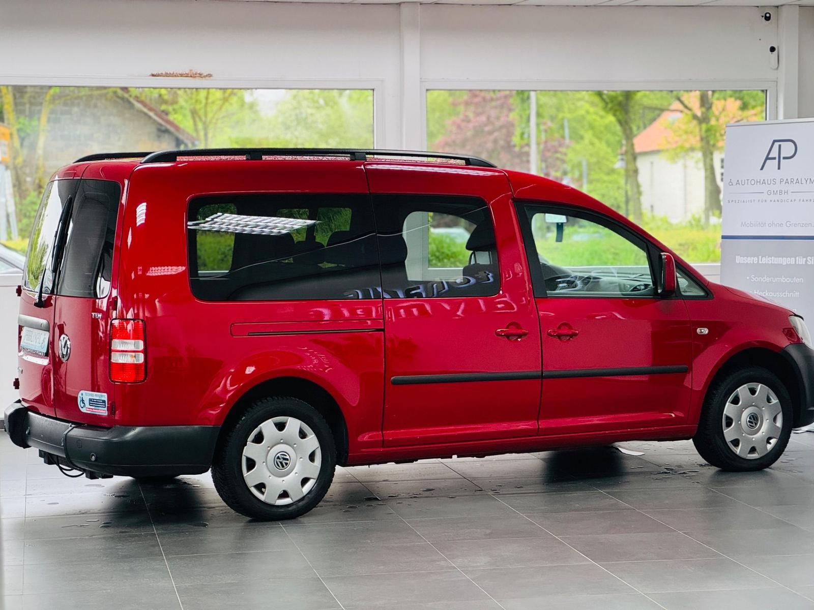Volkswagen Caddy Maxi 2.0 TDI Rollstuhlgerecht-Rampe 