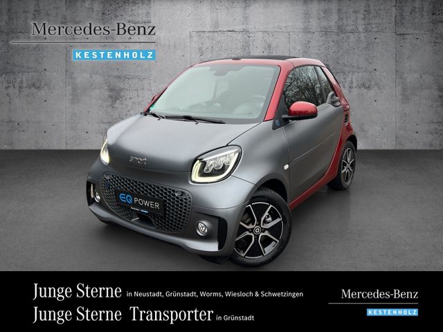 Smart fortwo EQ cabrio MATT+PASSION+22KW+KAM+LED+SHZBC