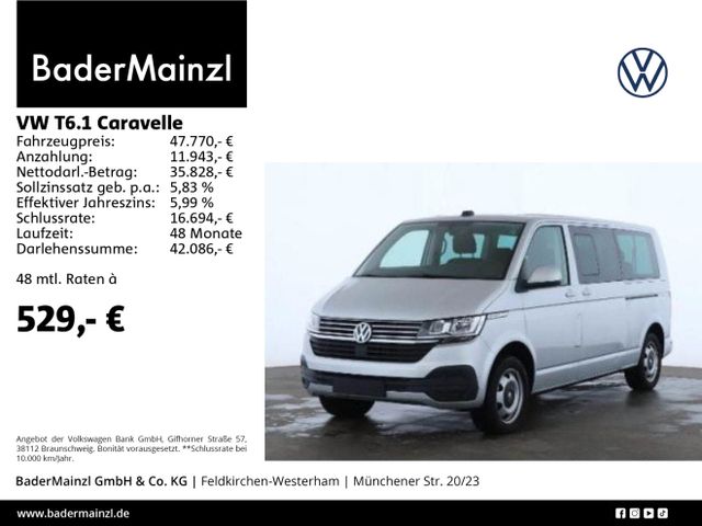 Volkswagen T6.1 Caravelle 2.0 TDI DSG LR Lang 8Si SHZ AHK A