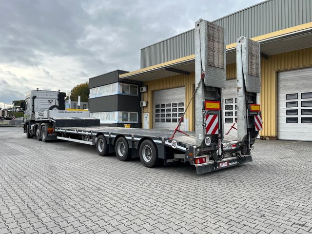 Faymonville MAX Trailer 3-Achs-Tele-Semi-zwangsg. mit Rampen