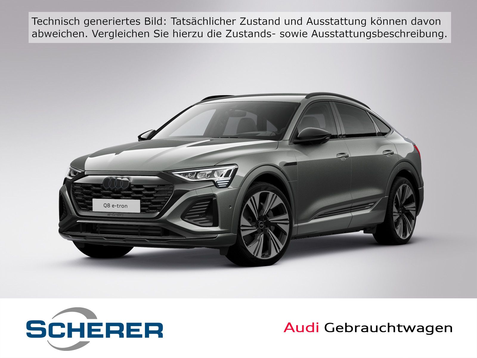 Audi Q8 Sportback e-tron S line 55 e-tron quattro 300