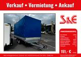Humbaur Hochlader Planenanhänger 2m LH. HT254118 2500 kg - Humbaur Hochlader