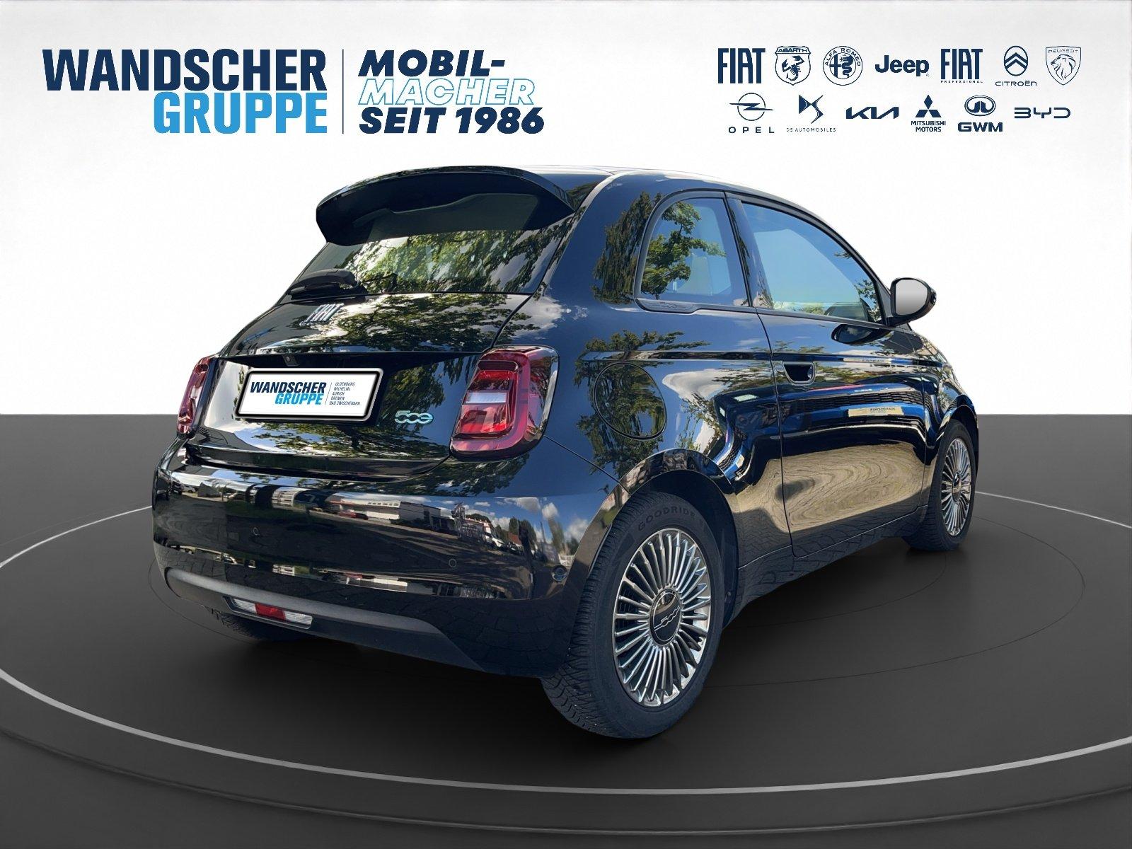Fiat 500 e Icon 42 kWh Navi+SHZ+RFK+Carplay+LM