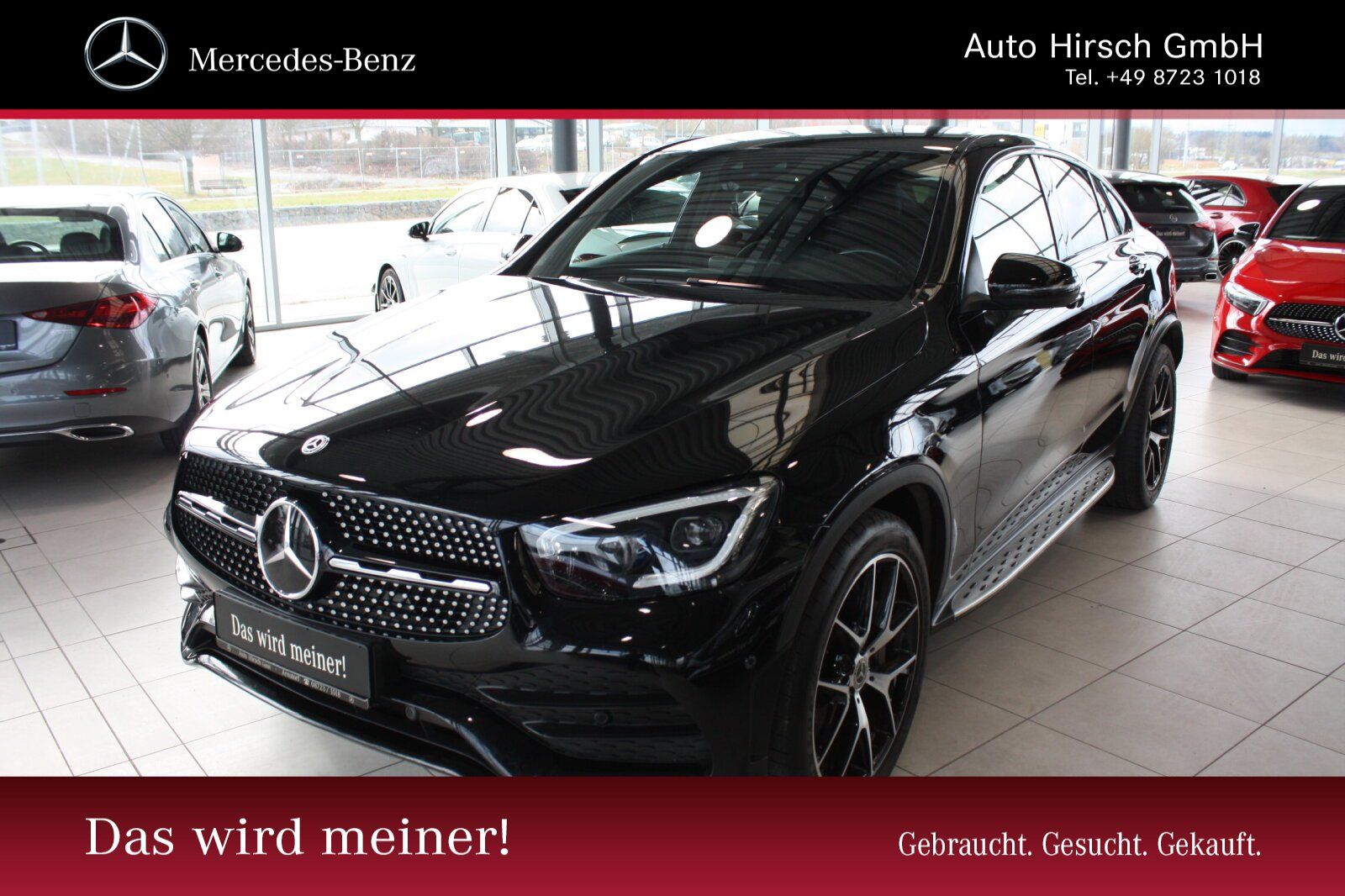MERCEDES-BENZ GLC 300 d 4MATIC Coupé AMG+AHK+Kamera+MULTIBEAM