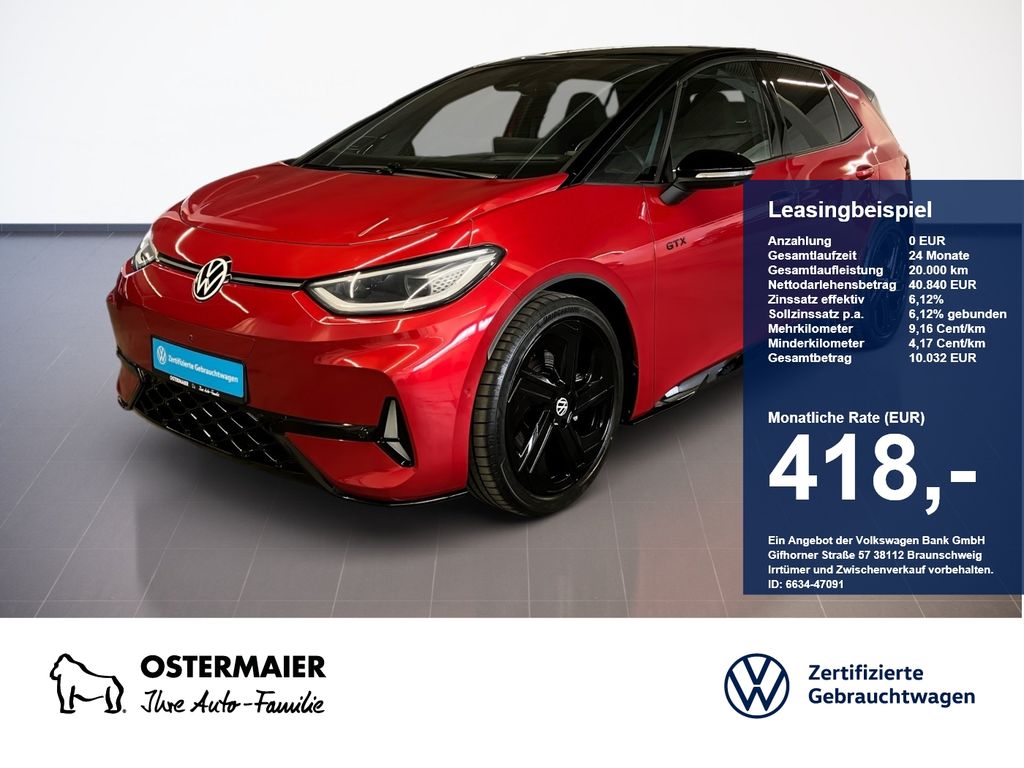 Volkswagen ID.3 GTX 326PS NP.69t..ACC.WÄRMEPUMPE.AREA-VIEW.
