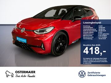 Volkswagen ID.3 GTX 326PS NP.69t..ACC.WÄRMEPUMPE.AREA-VIEW.