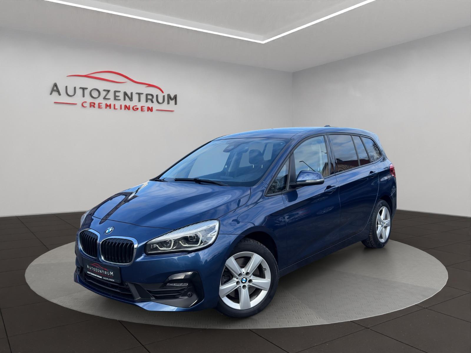 BMW 218d Gran Tourer Aut. NAVI AHK Adaptiv. LED CAM