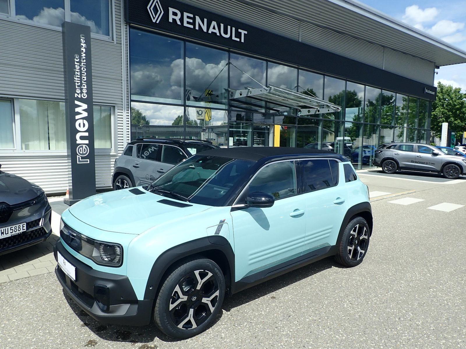 Renault R 4 E-Tech elektrisch Techno "plein sud" 150 Com