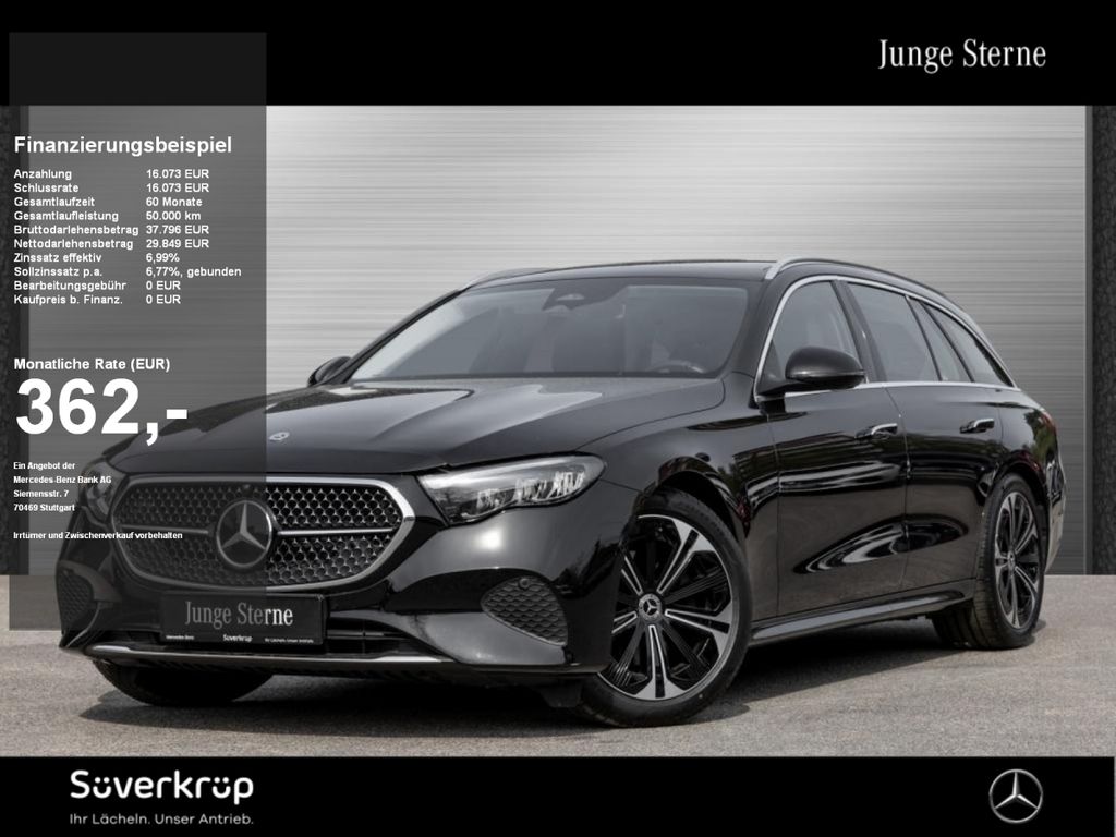Mercedes-Benz E 220 T d , AVANTGARDE SPUR PANO AHK KAMERA PDC