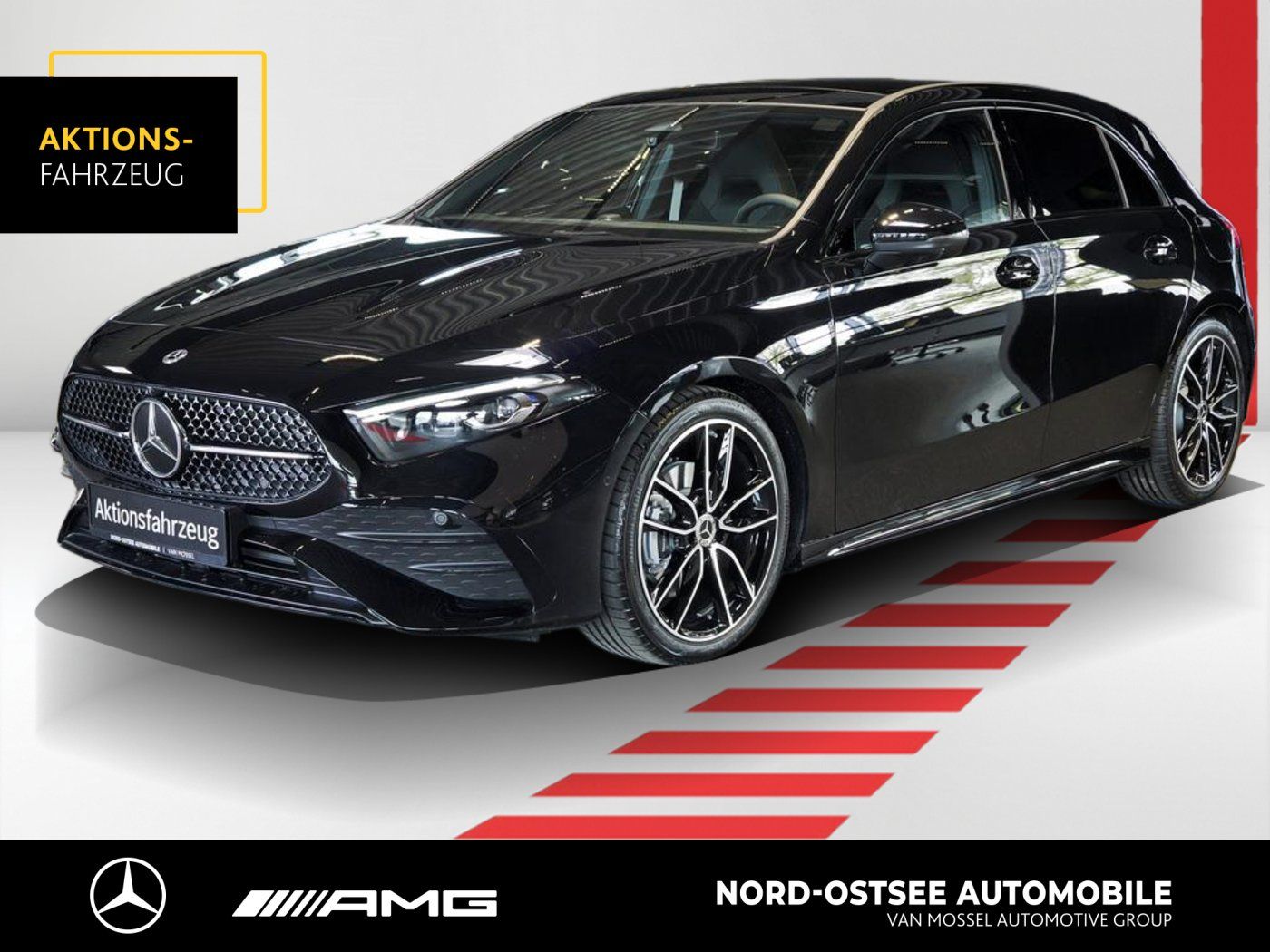 Mercedes-Benz A 200 d AMG SPECIAL-EDITION NIGHT PANO 19-ZOLL