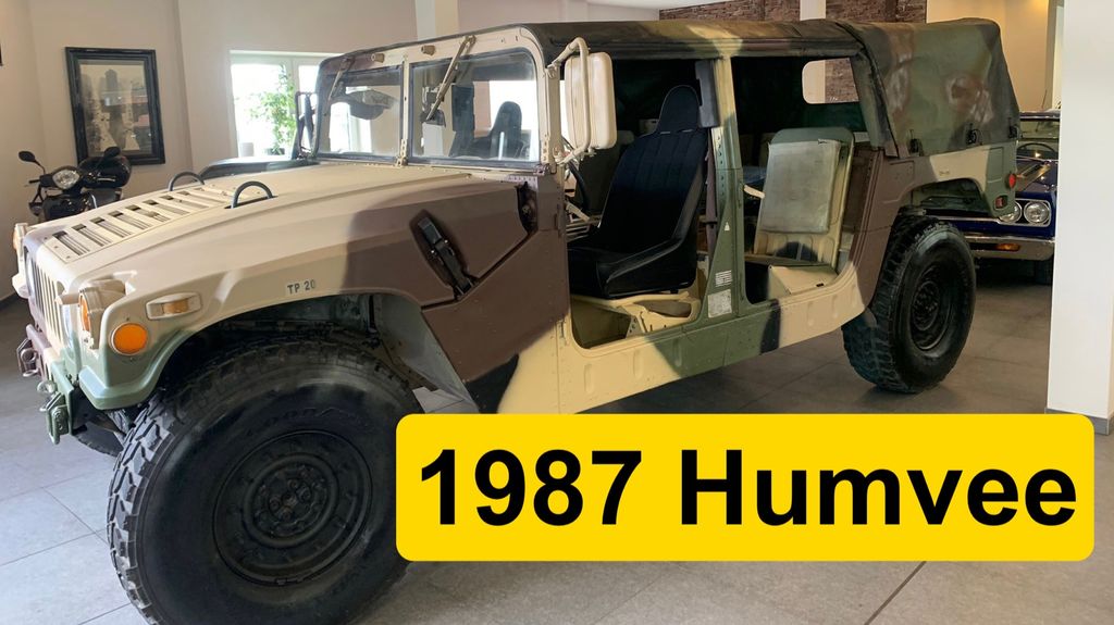 Hummer H1 HMMWV M1038 6,2l V8 Diesel mit TÜV und H.